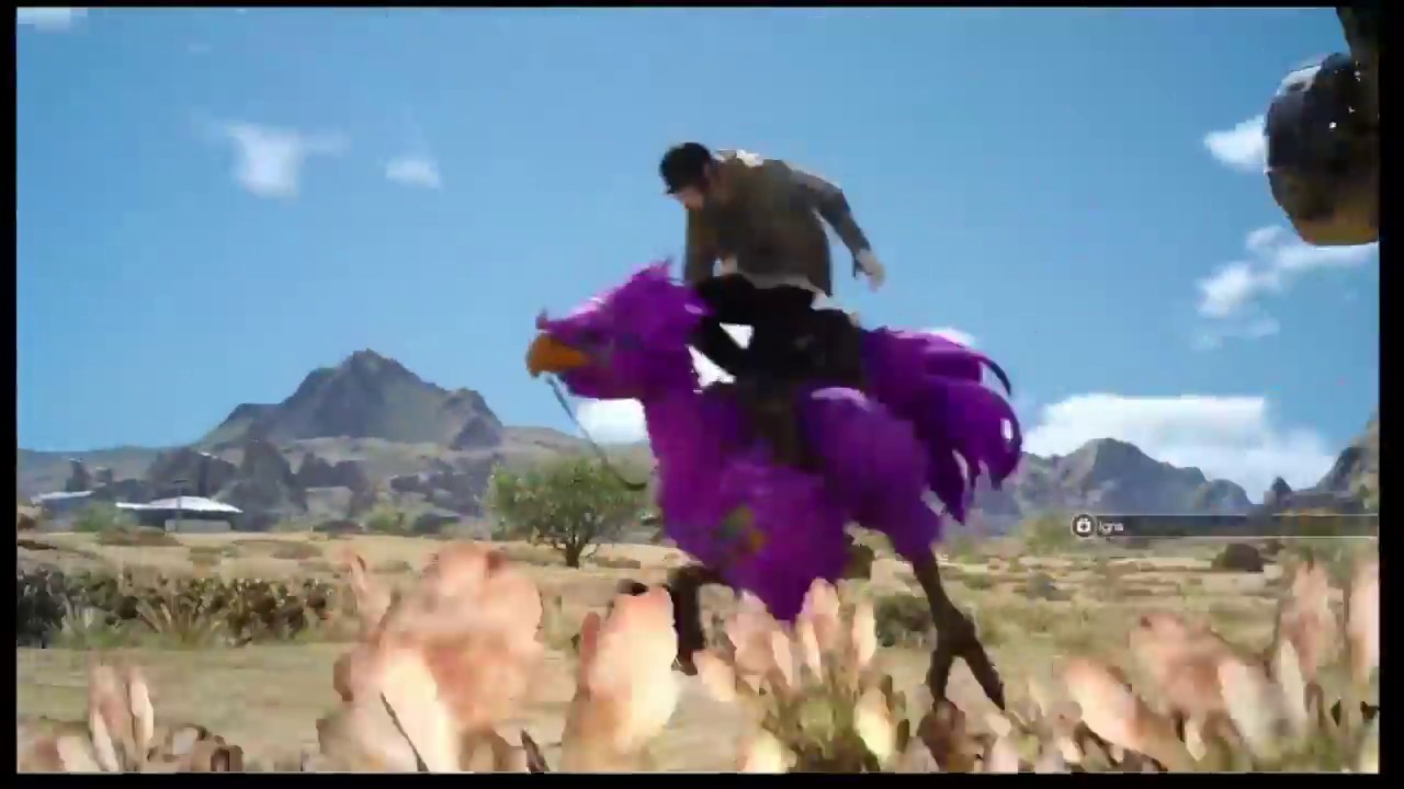 FFXV: Very Rare Chocobo attack you may never see