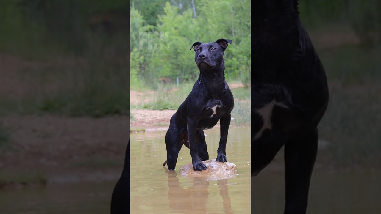 FHK Caraxes 7months Old Girl (Black Becky II & Atlas) #apbt #americanpitbullterrier #realpitbull