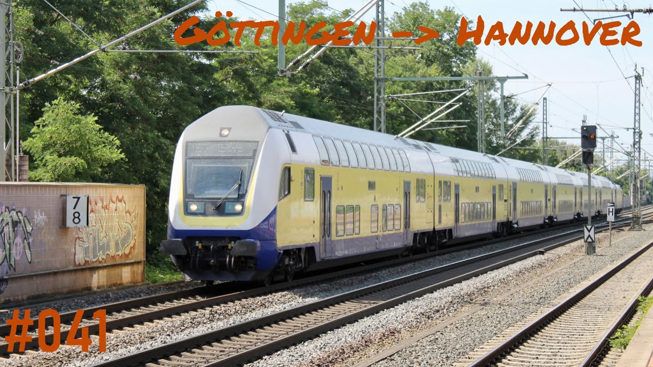Führerstandsmitfahrt #041 - Morgens von Göttingen nach Hannover