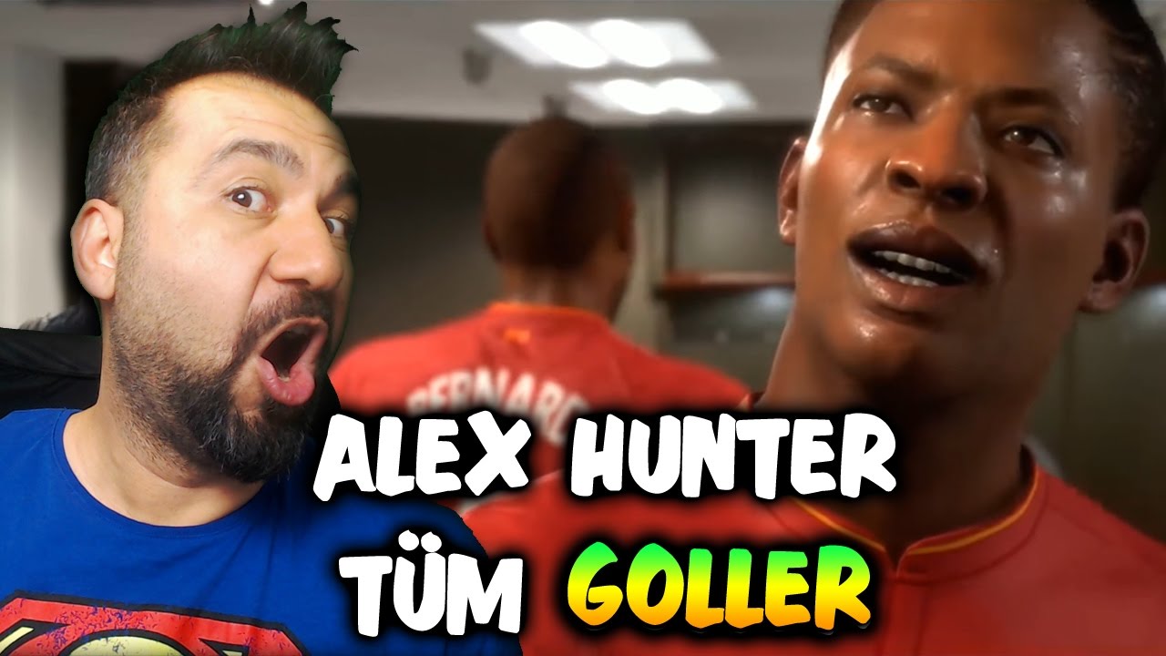 FIFA 17 ALEX HUNTER TÜM GOLLER VE ASİSTLER!
