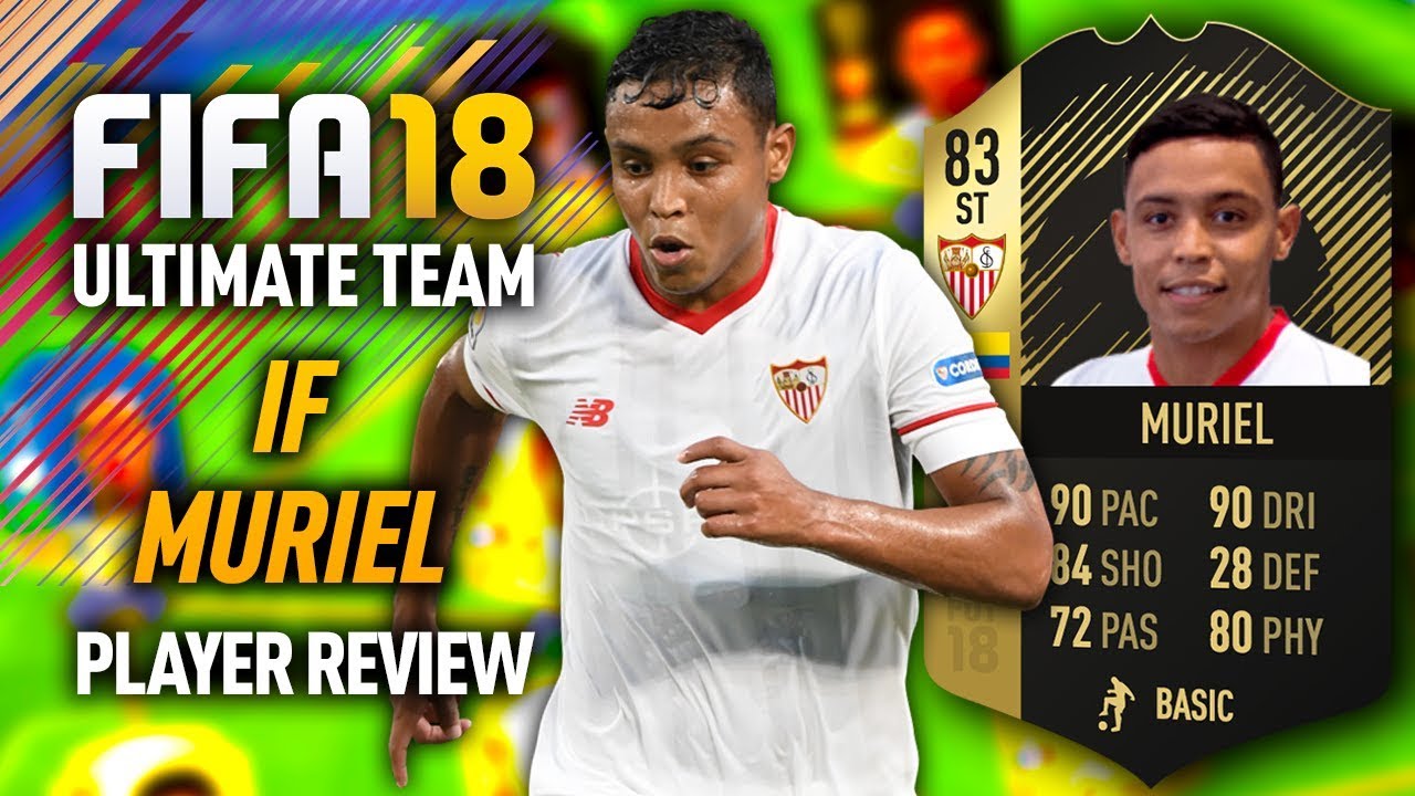 FIFA 18 IF MURIEL (83) *PACEY* PLAYER REVIEW! FIFA 18 ULTIMATE TEAM!