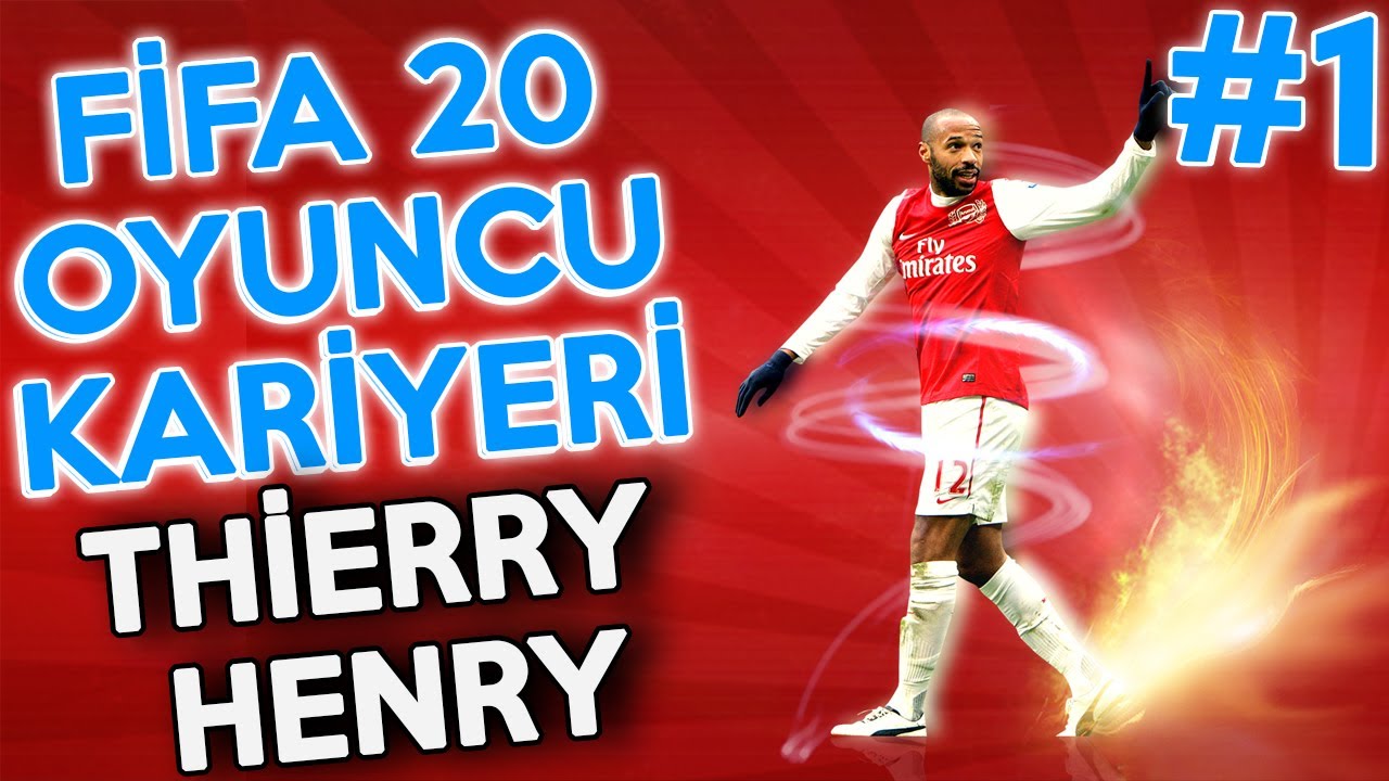 FIFA 20 OYUNCU KARİYERİ #1 // THİERRY HENRY // 15 YAŞINDA BİR ÇOCUK !!
