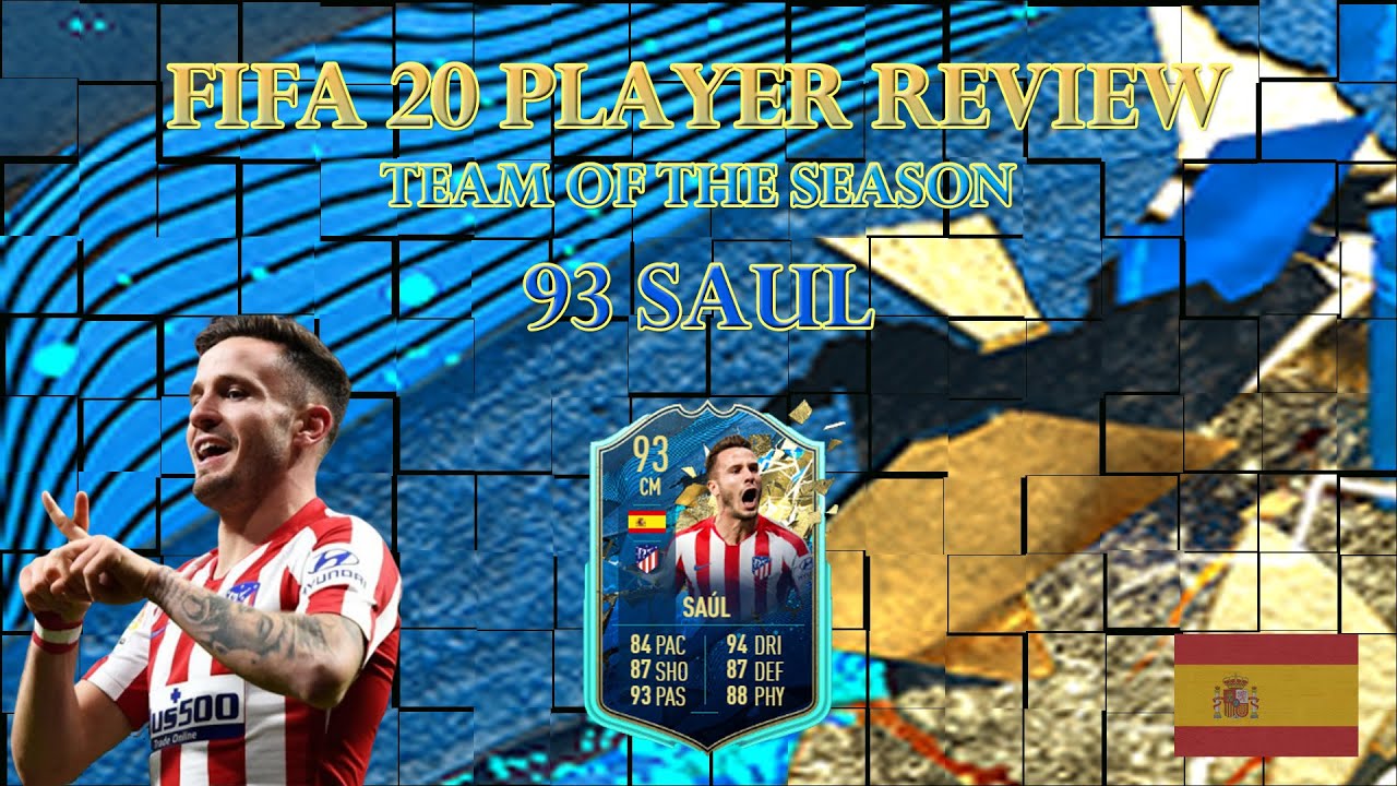 FIFA 20 PLAYER REVIEW - TOTSSF SAUL (TOTS SAUL Ultimate Team)