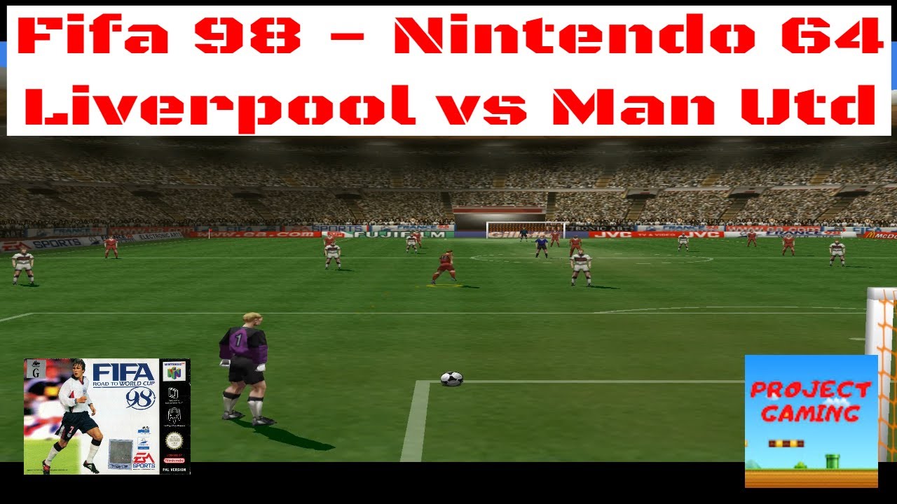Fifa 98 | N64 | Liverpool vs Man Utd