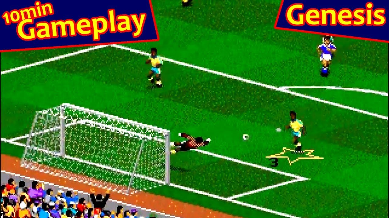 FIFA Soccer 95 ... (Sega Genesis) Gameplay
