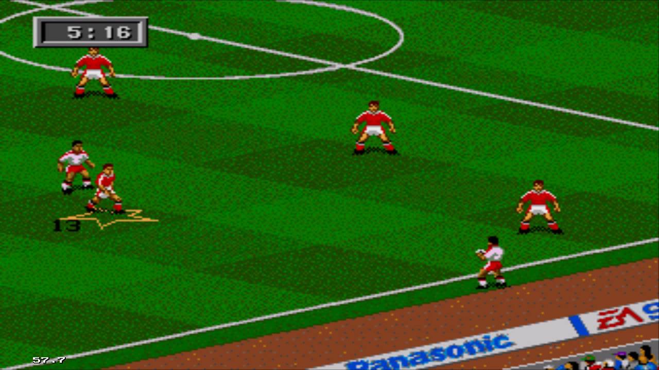 FIFA Soccer 95 Sega Genesis Gameplay HD