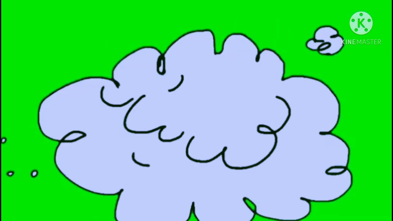Fight Guys Cloud Green Screen