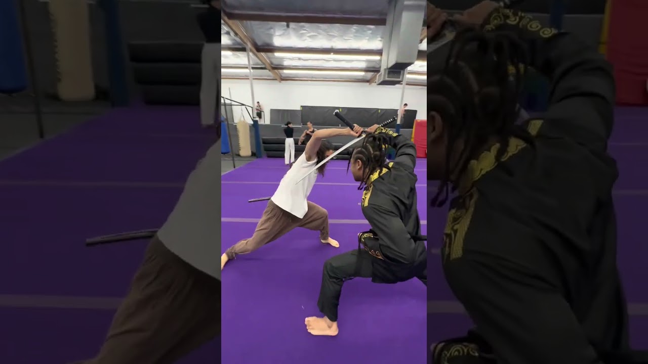 Fight Like Anime!｜Sword Fight Practice｜Toru x Fik-Shun Part 2 【TikTok 50M Views】