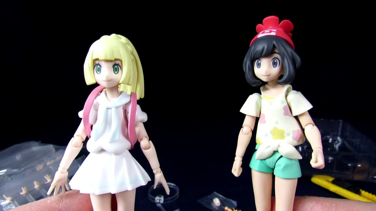 Figma Pokemon Sun And Moon Mizuki & Lillie Goodsmile Exclusive Figure- Destroying The Value