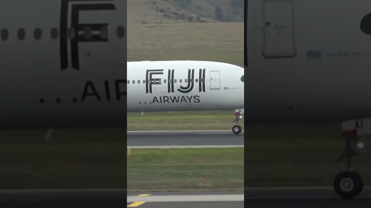 FIJI AIRWAYS A350 LANDING RWY34 MELBOURNE YMML 🛬🛬🛬🛬🛬🛬🛬🛬🛬🛬🛬🛬🛬✈️