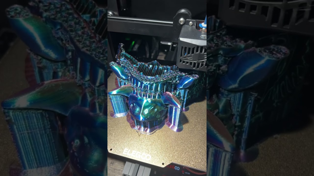 Filament vs Resin 3D printing. Oni Mask#3 available on my site Kawaiiwong.com