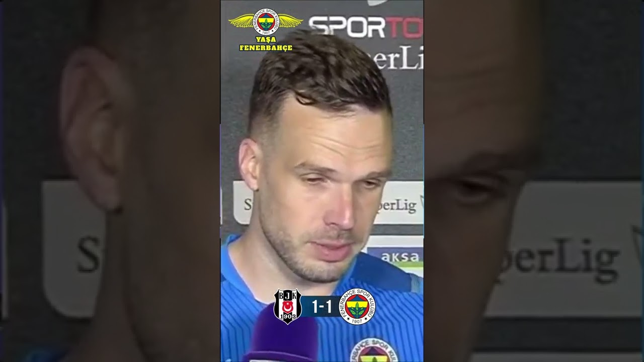 Filip Novak Röportajı | Beşiktaş  - Fenerbahçe Maç Sonu