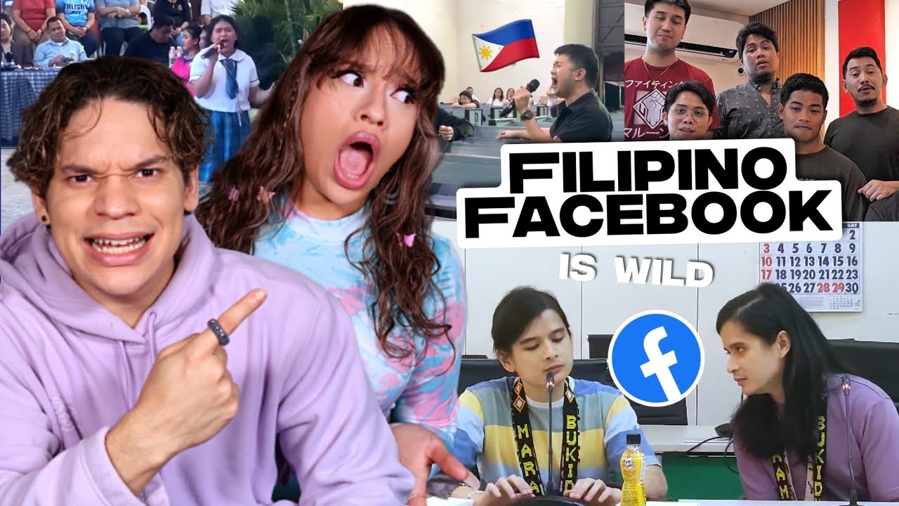 Filipino Facebook keeps getting WILDER! Latinos react to Filipino Facebook Viral Singing Videos