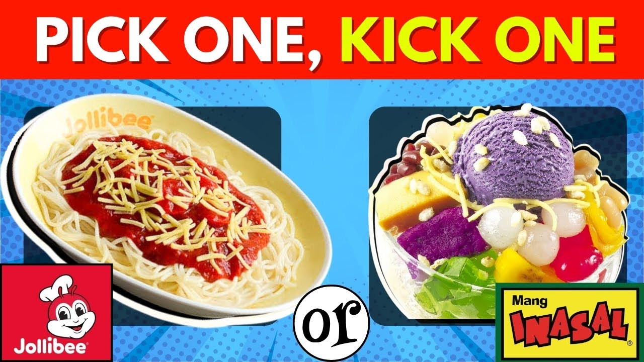 Filipino Food Challenge! Pick One, Kick One – Which Would You Choose?