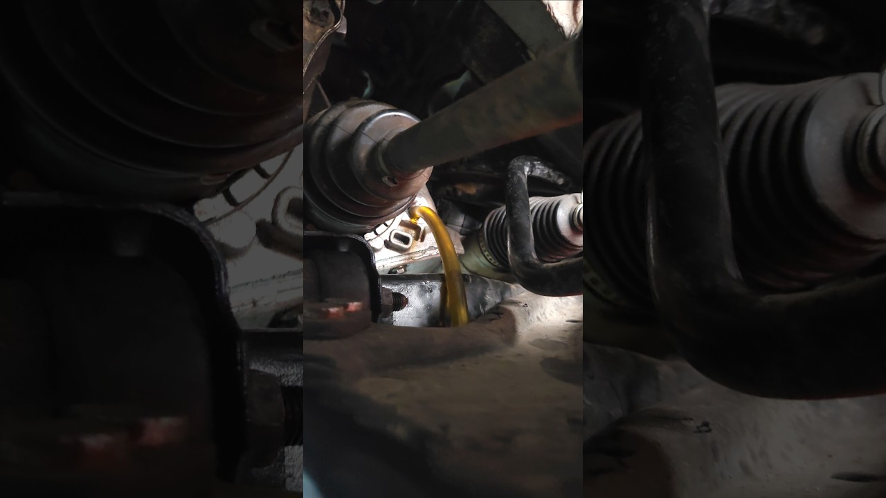 Filling Gearbox Oil of Opel Corsa C