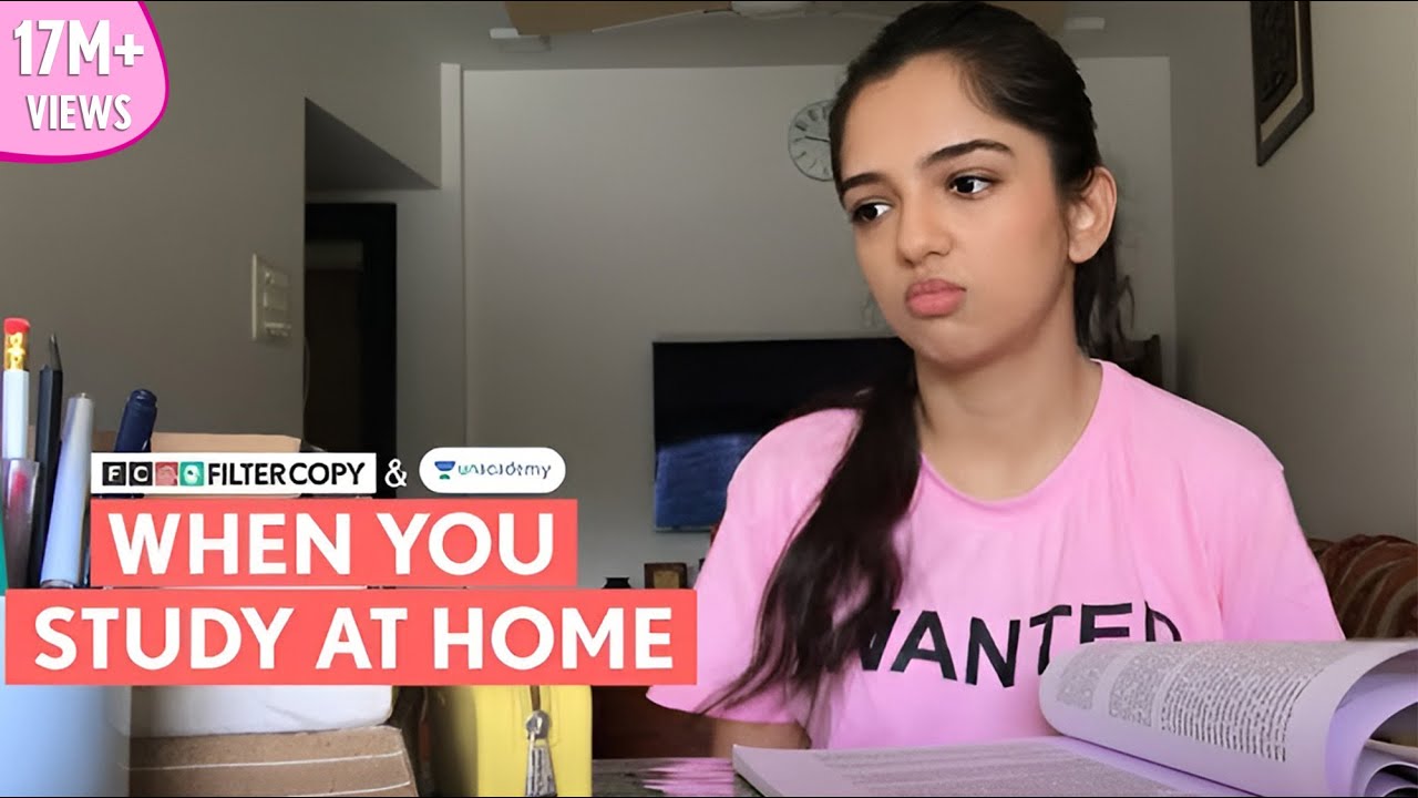 FilterCopy | When You Study At Home | Lockdown Special | Ft. Ahsaas Channa