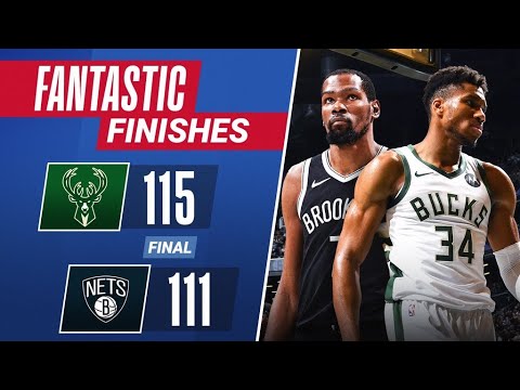 FINAL 4:08 & OT of WILD Game 7 Bucks vs Nets 🔥🔥