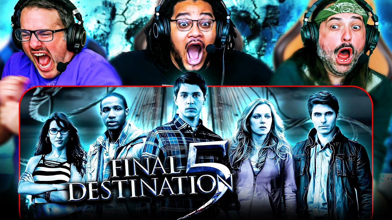 FINAL DESTINATION 5 (2011) BLEW OUR FREAKIN' MINDS!!! MOVIE REACTION!! First Time Watching!!