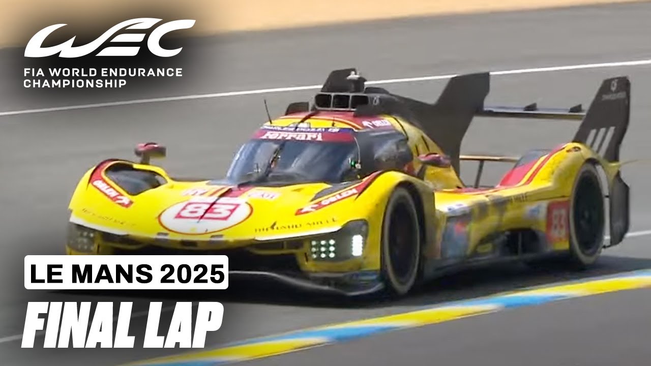 Final Lap & Race Finish | 24 Hours of Le Mans 2025 | FIA WEC
