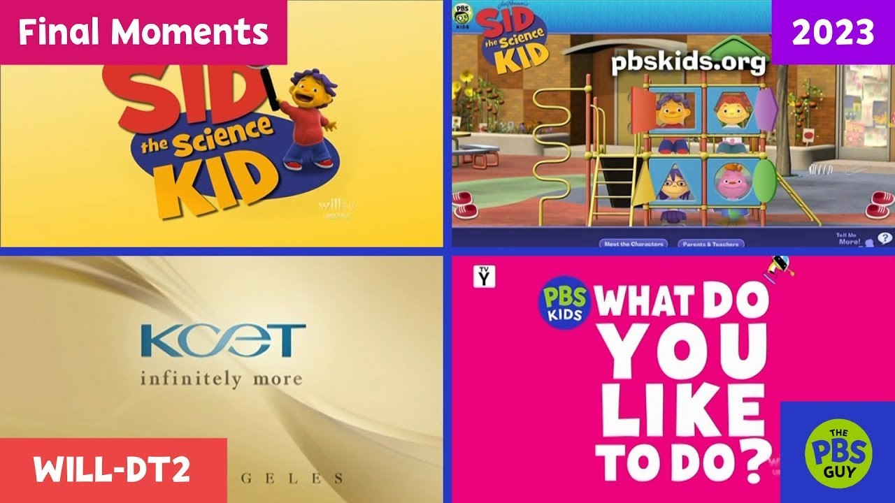 Final Moments of Sid the Science Kid on PBS KIDS (2023 WILL-DT2)