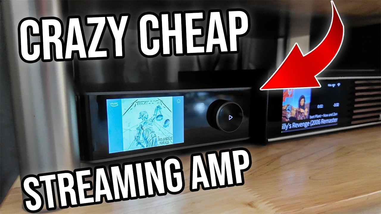 Finally! A Streaming Amp with a Screen this Cheap!