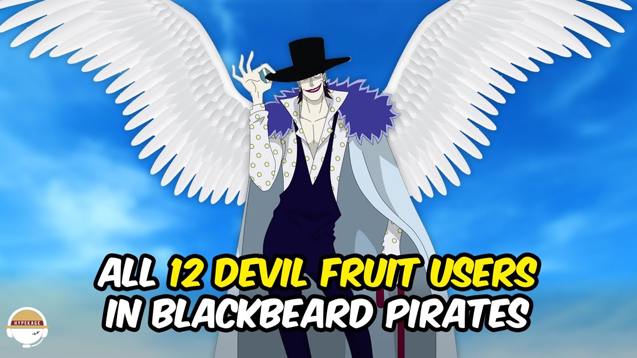Finally! All 12 Devil Fruit Users in Blackbeard Pirates