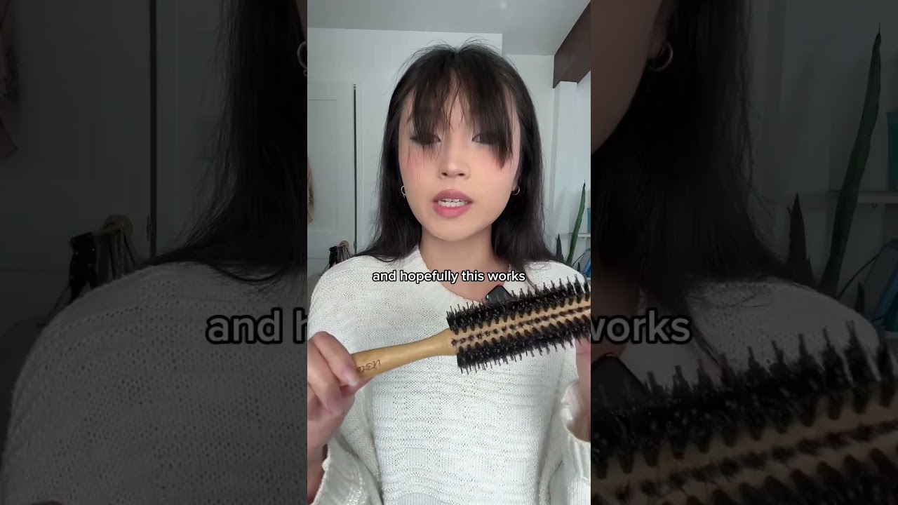 FINALLY STYLING MY BANGS