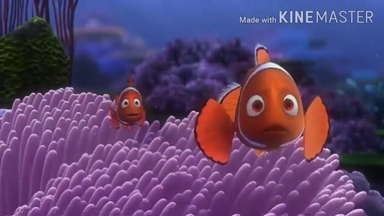 Finding Nemo - Barracuda Attack Scene