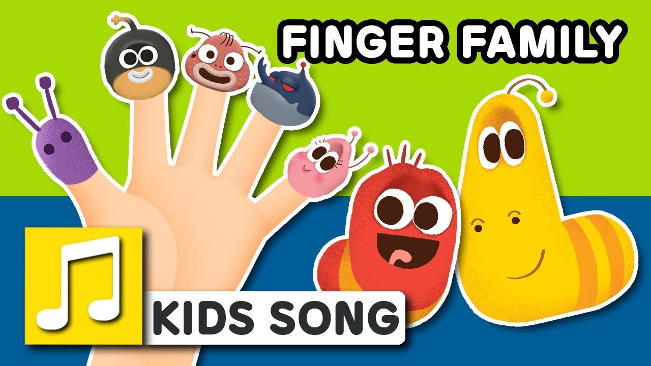 FINGER FAMILY | LARVA KIDS | BEST NURSERY RHYME | FAMILY SONG