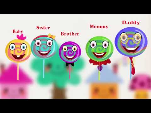 Finger Family Cake Pops ｜ Finger Family Collection From Moon Kids TV