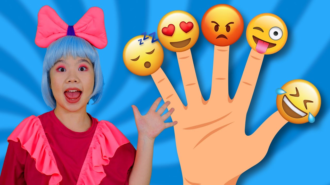 Finger Family Emoji Song | Kids Funny Songs