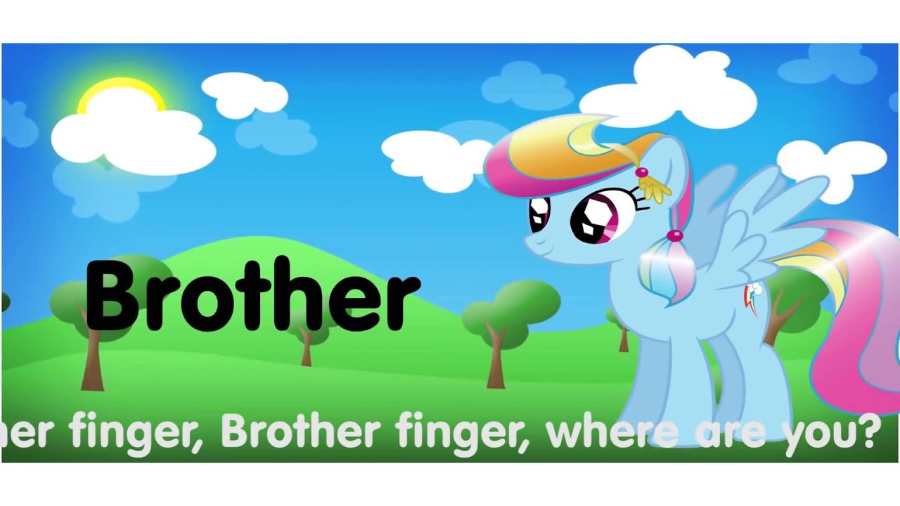 Finger Family My Little Pony Nursery Rhymes 3D Animation MLP Songs for Kids