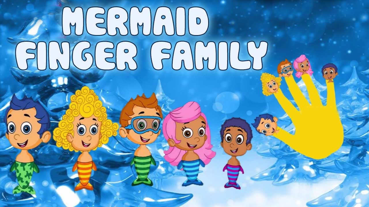 Finger Family Rhymes | Mermaid Finger Family | Cartoon Nursery Rhymes For Kids | WOW Juniors