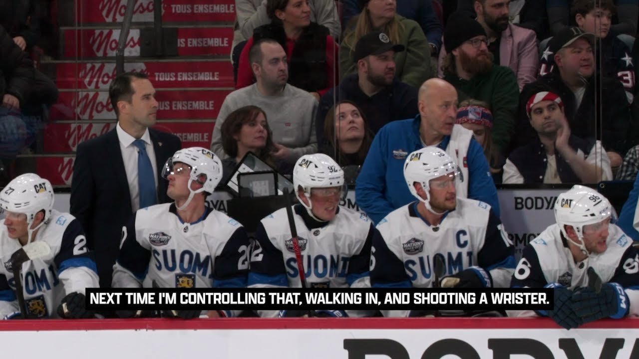 Finland Mic'd Up vs. USA at 4 Nations Face-Off 🇫🇮 Laine, Haula ja Pennanen mikitettynä