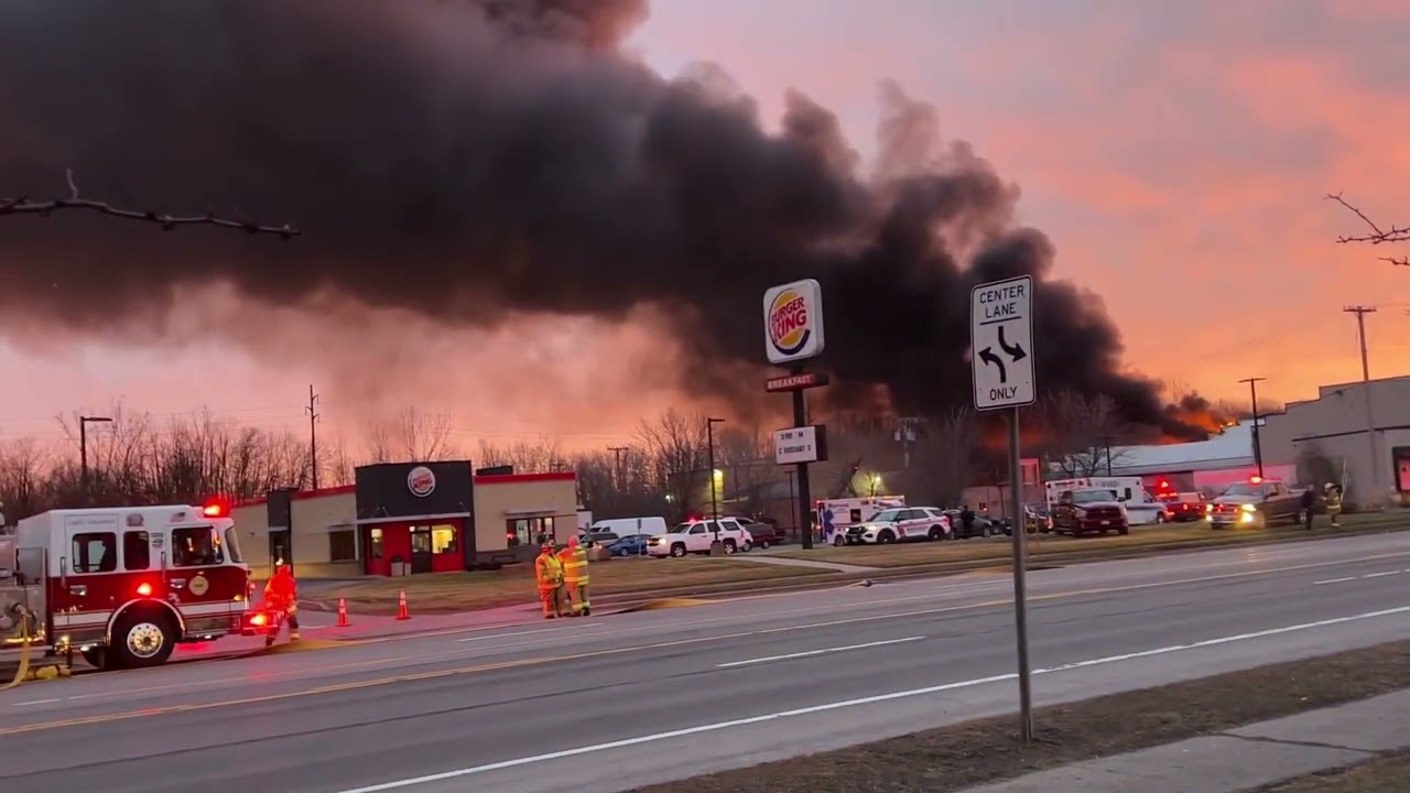 Fire at Thatcher Chemical in Williamson