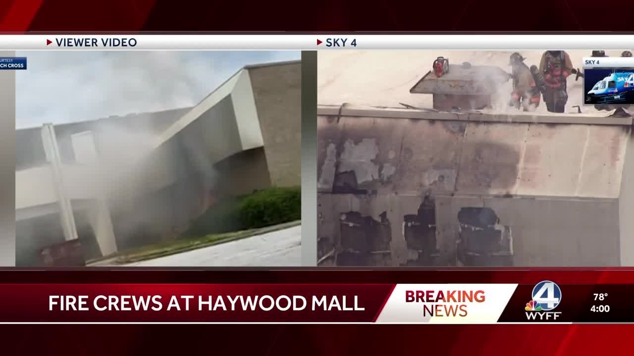Fire crews called to Haywood Mall