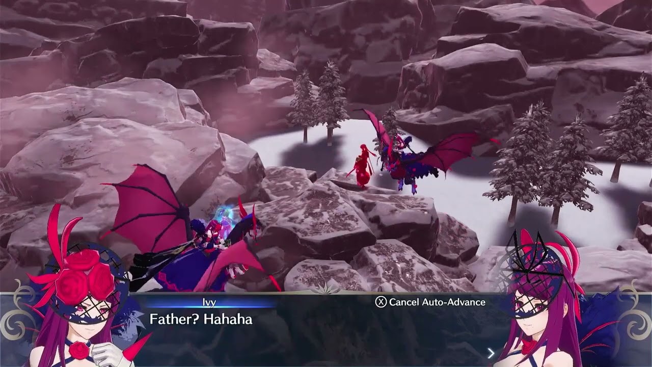 Fire Emblem Engage - Ivy VS Evil Ivy Unique battle Dialog