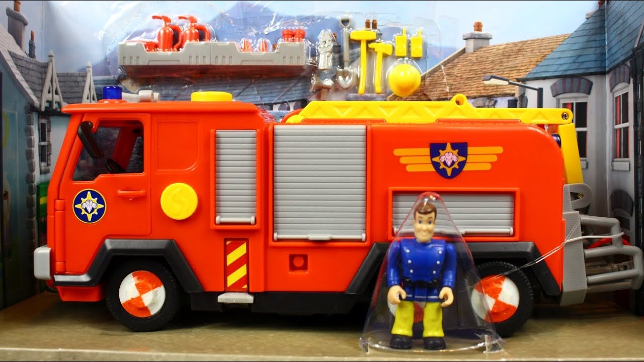 Fire Engine Jupiter / Пожарная Юпитер - Fireman Sam - Simba Toys - 109251063038