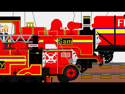 Fire Engine Sam Episode 6 (The Great Fire of Brendam Docks)