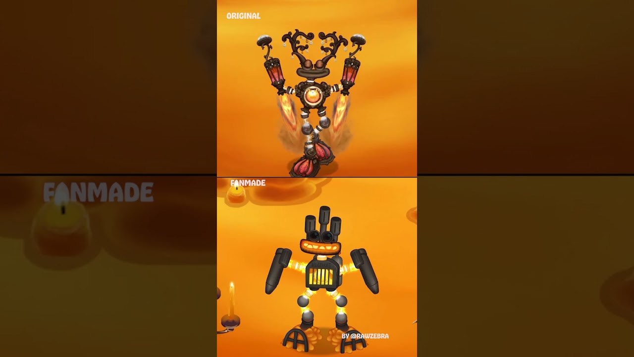 Fire Haven Epic Wubbox Original vs. Fanmade