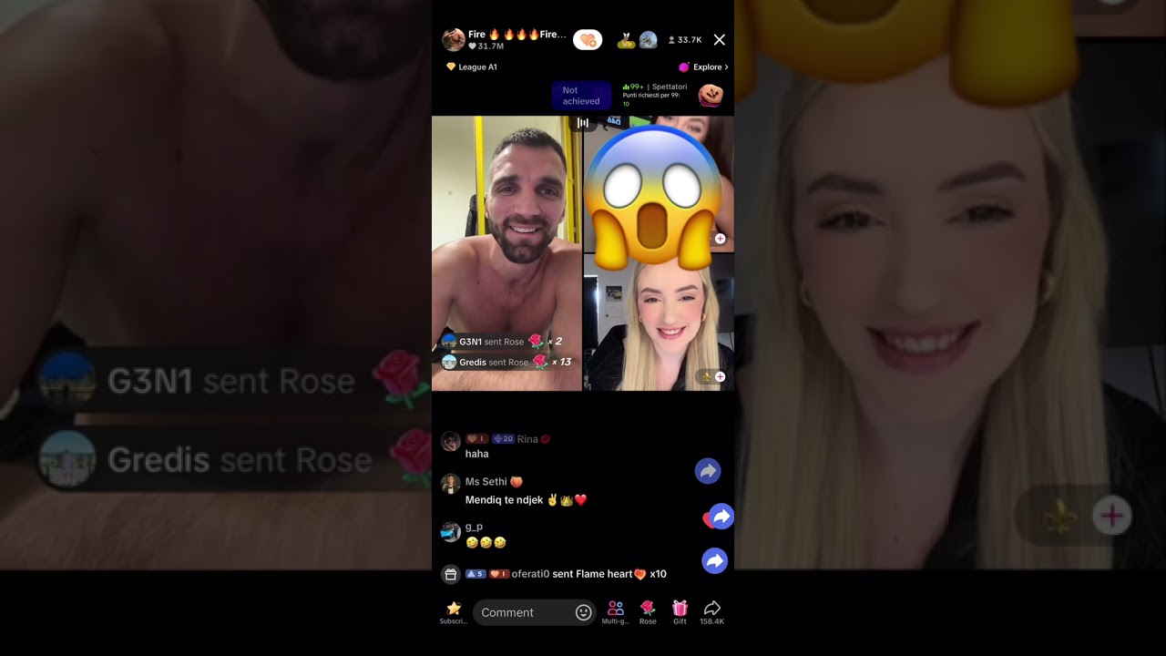 Fire Zhvesh Dy Vajza Ne Live Me 30,000👁️ Ne TikTok