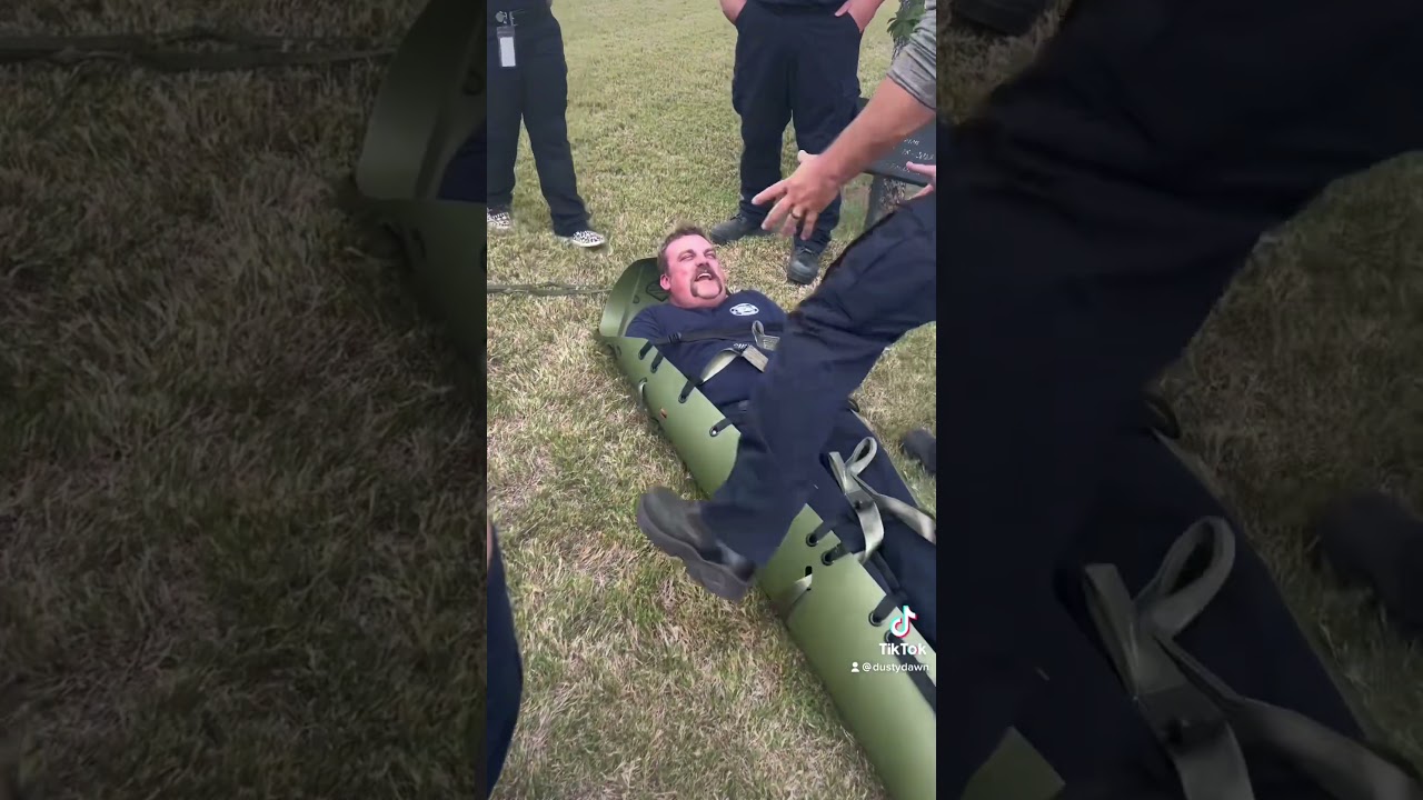 Firefighter tickles!