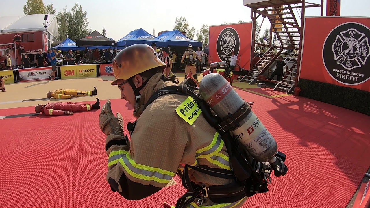 FireFit World Championships Calgary 2018 Staffelauf Pride of Southside & Co.