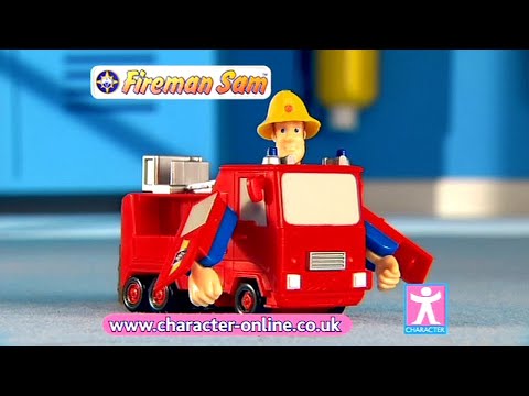 Fireman Sam - Jupiter Fire Engine Convertible Toy Advert