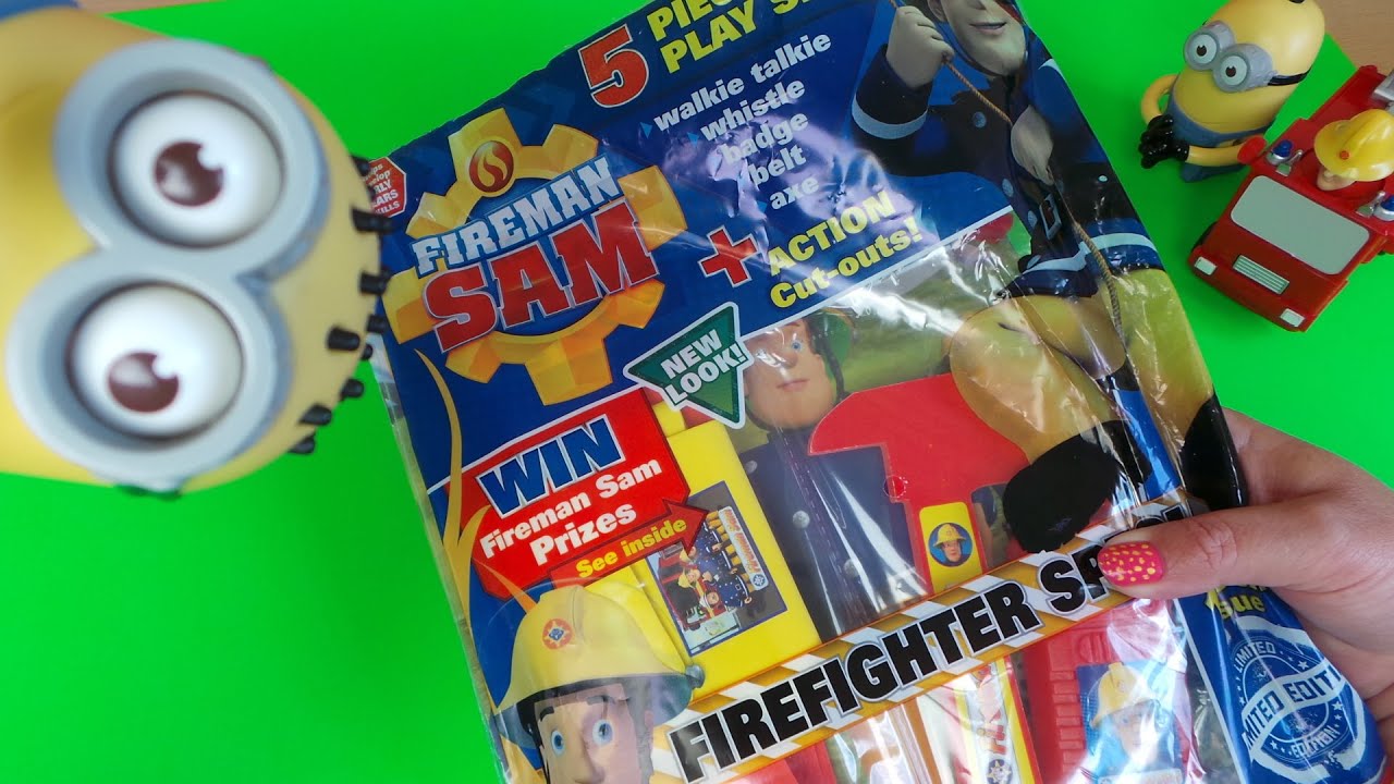Fireman Sam Comic Issue 100 with free toys