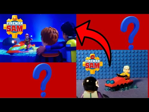 Fireman Sam Series 16 It Came From The Sea! An Fireman Sam Copy Of Lego Fireman Sam Seas By Seas??