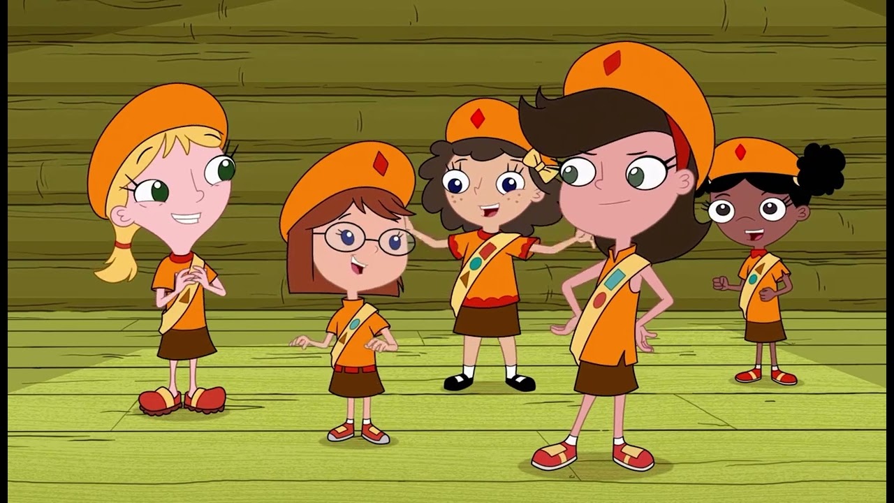 Fireside girls trying to agree on things to do