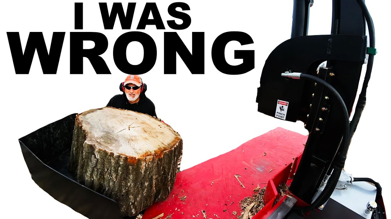 FIREWOOD SPLITTER LOG LIFT...I WAS WRONG!