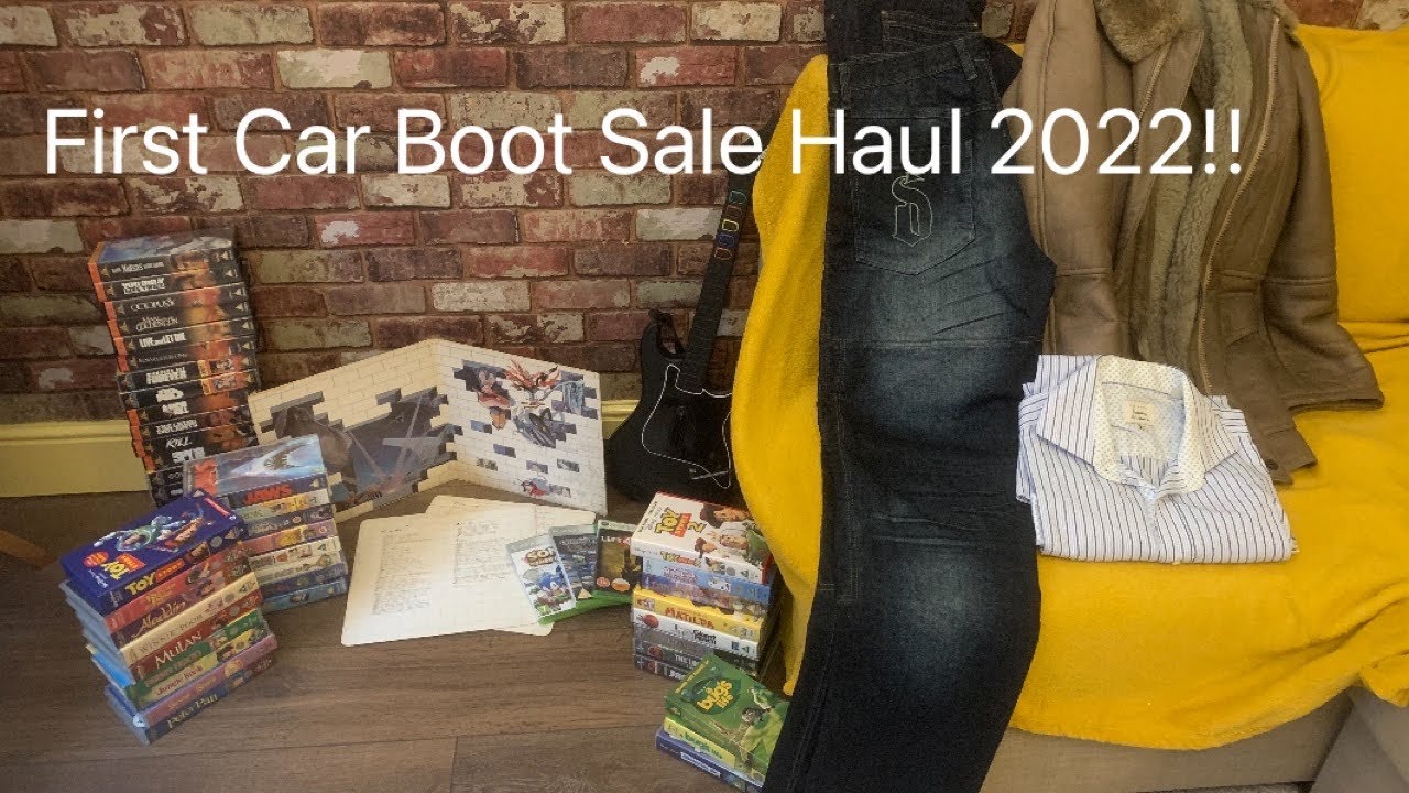 First Car Boot Sale Haul 2022!