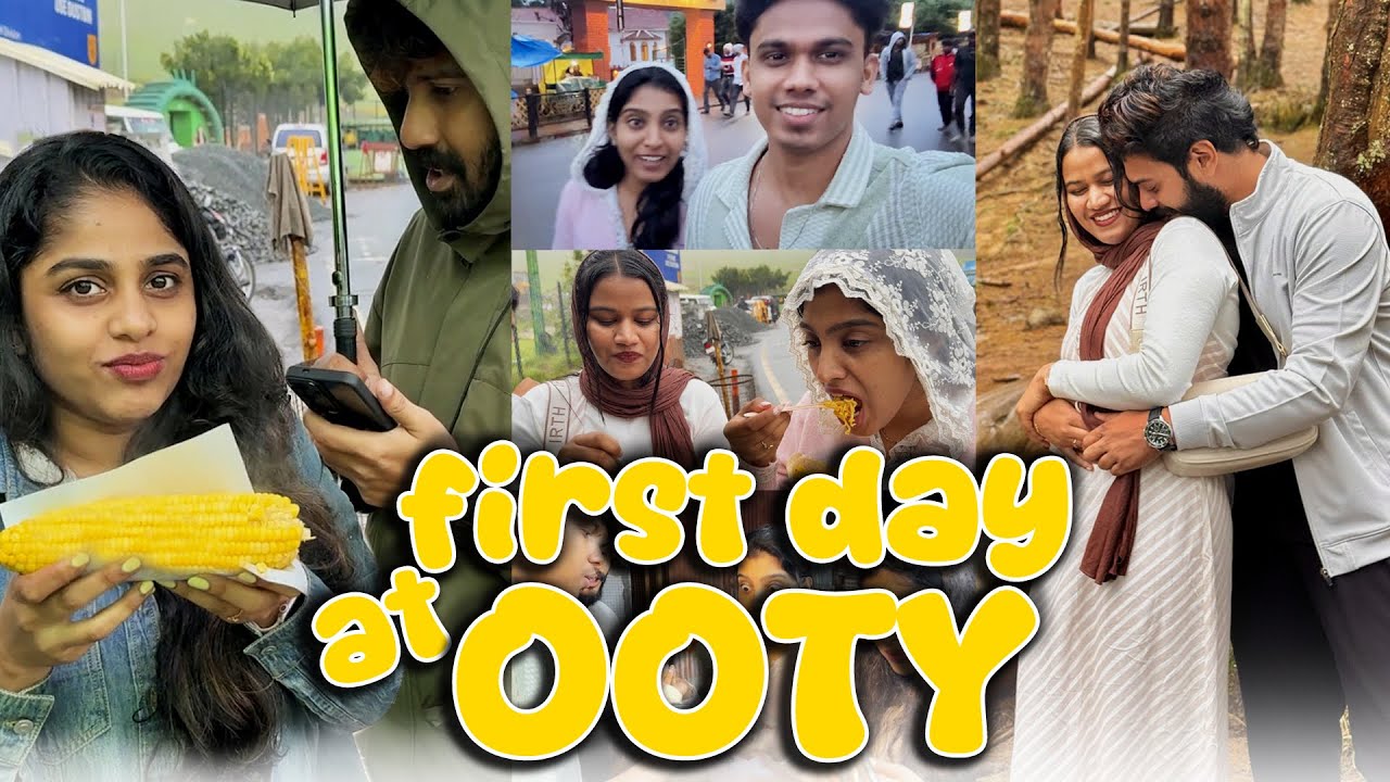 FIRST DAY AT OOTY 😍 | SALLU-വും ANJI- യും അടിയായി 🥹 | OOTY DIARIES DAY 2 | PULLOTHI